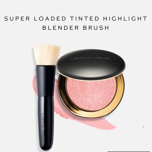 COPY - Westman Atelier Black and Cream Makeup Brushes - Picture 2 of 4